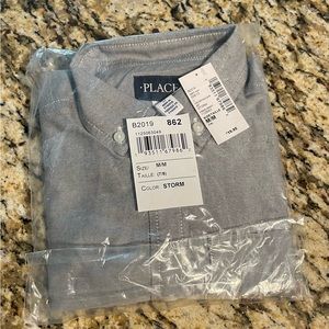 NWT! Boys Oxford Button Down Shirt